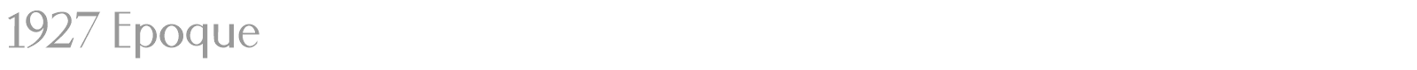 1927 Epoque font preview
